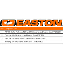 Easton 4mm Pin Nock-adapter