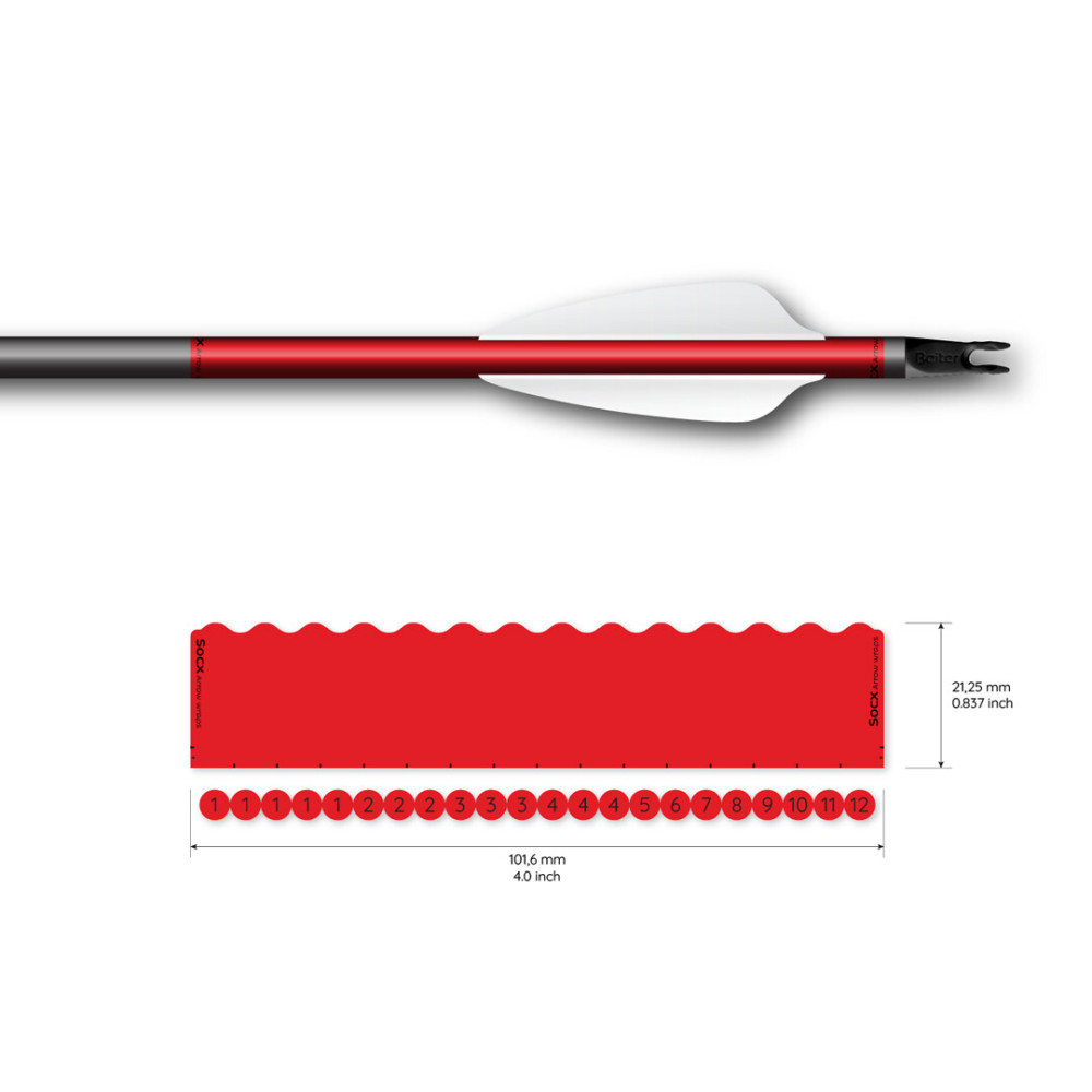 Socx 6.0mm Max Solid Fluor Wrap