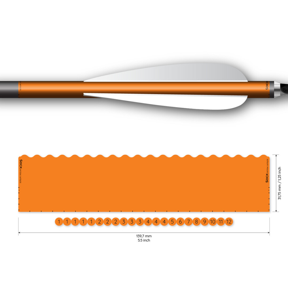 Socx Wrap 9.3mm Max Solid Fluor