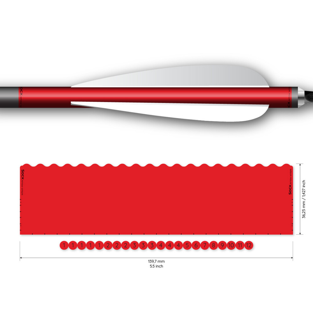 Socx 10.7mm Max Solid Fluor Wrap