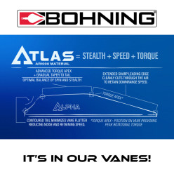 Bohning Vane AR1000 Atlas 2.8"
